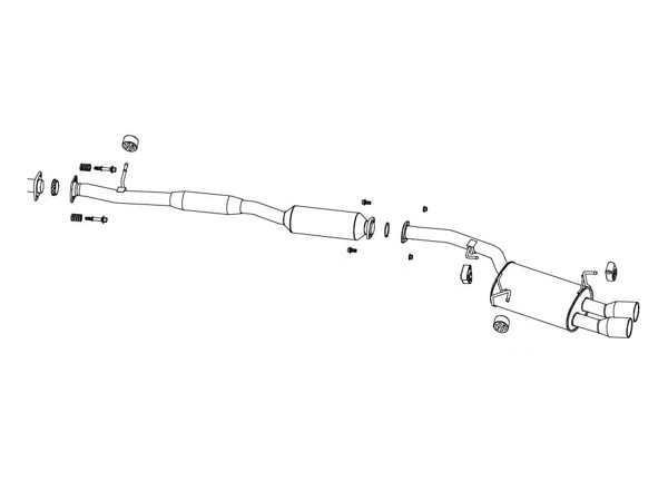 納品先限定 FUJITSUBO フジツボ ワゴリス マフラー NT31 エクストレイル 2.0 4WD H19.8〜H22.3 460 18023 :0050 002 010 000 n0197:サプライアー