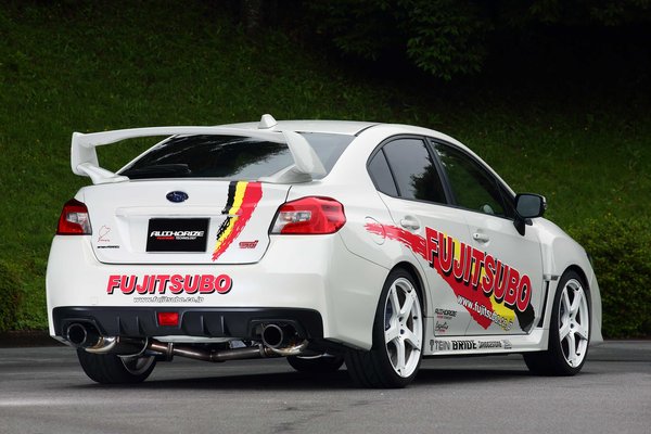 納品先限定 FUJITSUBO フジツボ A-RM+c マフラー VAB WRX STI 2.0 ターボ (アプライドA〜F) H26.8〜R2. 270-63114の画像