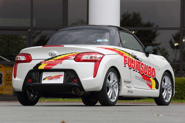 納品先限定 FUJITSUBO フジツボ A-RM マフラー LA400K コペン (COPEN) H26.6〜 250-70923の画像