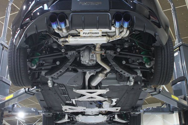 納品先限定 FUJITSUBO フジツボ A-RM (KENSTYLEエアロ MB塗装品) マフラー ND5RE ロードスター 1.5 MT (Roadster) R6.1〜 250-42447の画像