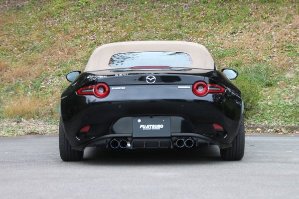 納品先限定 FUJITSUBO フジツボ A-RM (KENSTYLEエアロ MB塗装品) マフラー ND5RE ロードスター 1.5 MT (Roadster) R6.1〜 250-42447の画像
