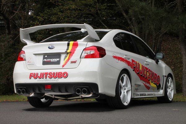 納品先限定 FUJITSUBO フジツボ A-RM+c マフラー VAB WRX STI 2.0 ターボ (アプライドA〜F) H26.8〜R2. 270-63116の画像