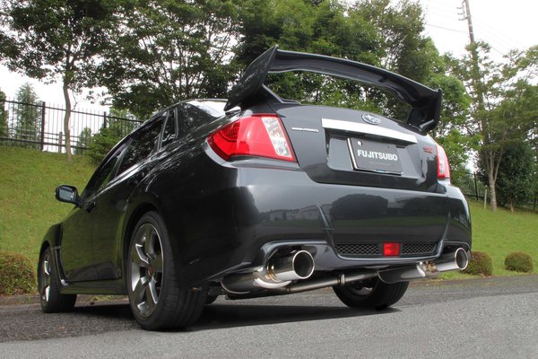 納品先限定 FUJITSUBO フジツボ A-R マフラー GVB WRX STI 4door H22.7〜H26.8 570-63083の画像