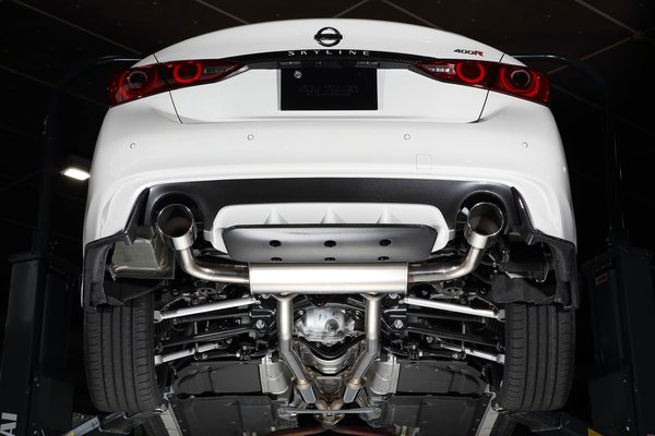 納品先限定 FUJITSUBO フジツボ A-R マフラー RV37 スカイライン 400R (SKYLINE) R1.9〜R4.10 570-15245の画像