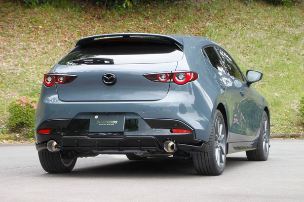 納品先限定 FUJITSUBO フジツボ A-S マフラー BPEP MAZDA 3 FASTBACK 2.0 2WD AT R1.12〜R3.2 360-42641の画像