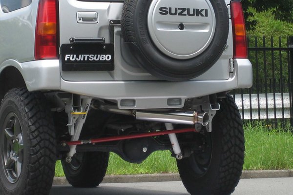 ジムニー JB23 マフラー 車検対応（FUJITSUBO／車、バイク、自転車）の
