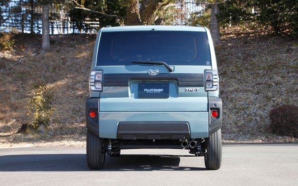 納品先限定 FUJITSUBO フジツボ A-K マフラー LA900S タフト NA 2WD (TAFT) R2.6〜R4.9 740-71411の画像
