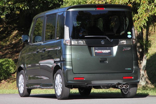 納品先限定 FUJITSUBO フジツボ A-K マフラー MK32S スペーシア カスタム NA 2WD (Spacia) H25.6〜H27.5 750-81912の画像