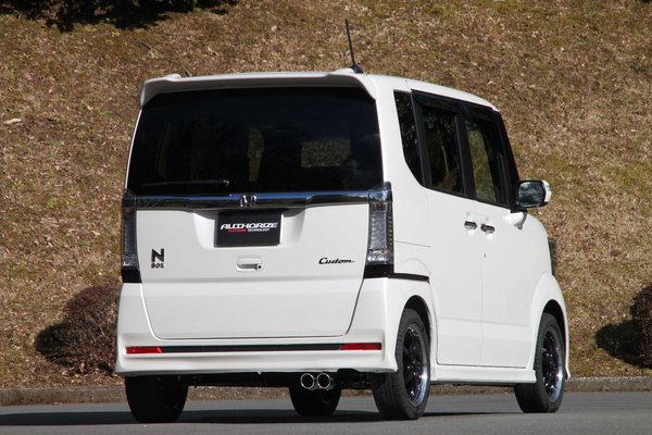 納品先限定 FUJITSUBO フジツボ A-K マフラー JF1 N-BOX カスタム NA 2WD ’13マイナー後 H25.12〜H29.8 740-50816の画像