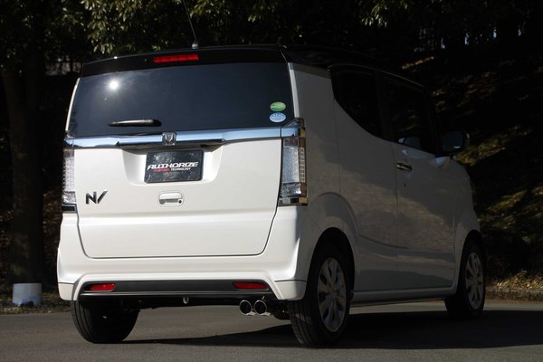 納品先限定 FUJITSUBO フジツボ A-K マフラー JF1 N-BOX スラッシュ ターボ 2WD H26.12〜R2.2 740-50814の画像