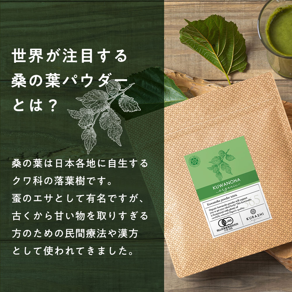 桑の葉茶「いわて桑物語」（パウダータイプ)　100g入　5袋 岩手一関市大東 いわて桑物語 桑の葉パウダータイプ 100g