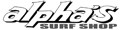 ALPHA SURFSHOP ロゴ