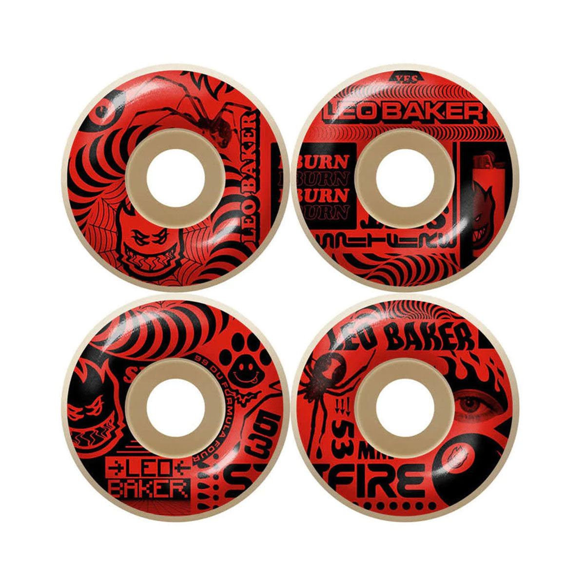 SPITFIRE WHEELS ウィール スケボー スピットファイアー 53mm F4