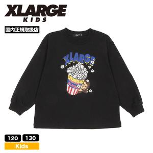 XLARGE KIDS エクストララージ キッズ ロンT 長袖 Tシャツ トップス 定番 ゴリラ 子...
