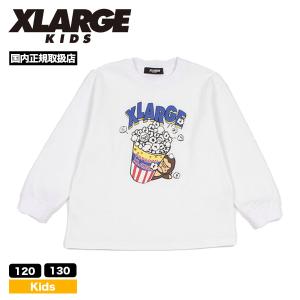 XLARGE KIDS エクストララージ キッズ ロンT 長袖 Tシャツ トップス 定番 ゴリラ 子...