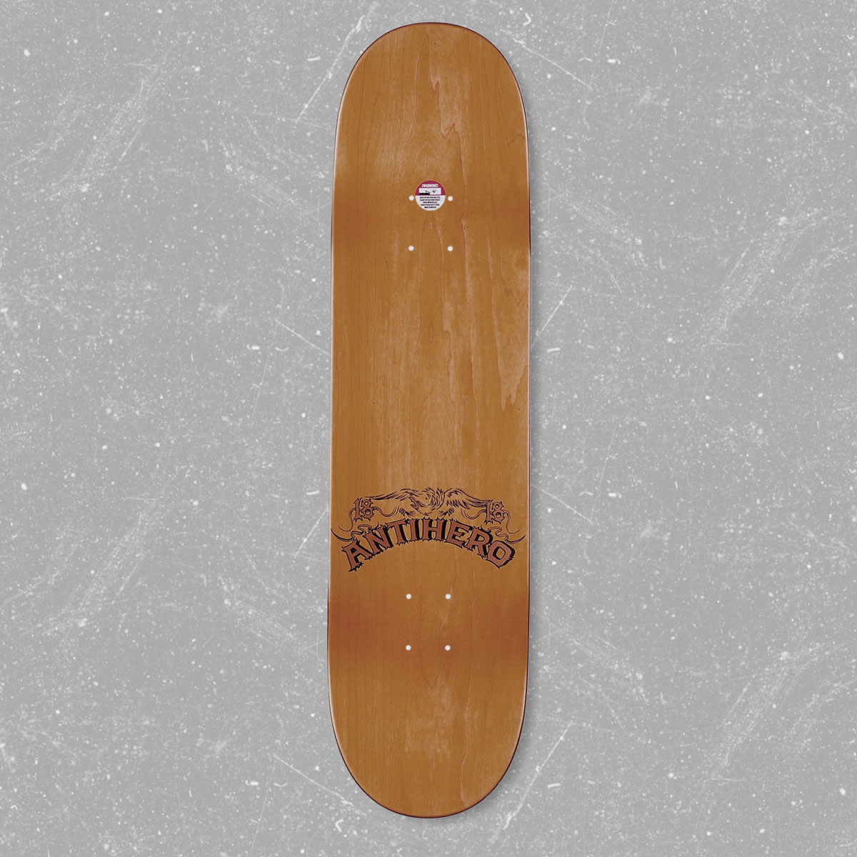 ANTIHERO　スケートボード ANTIHERO アンチヒーロー スケボー デッキ DOOBLE NO REGERTS 8.62inch