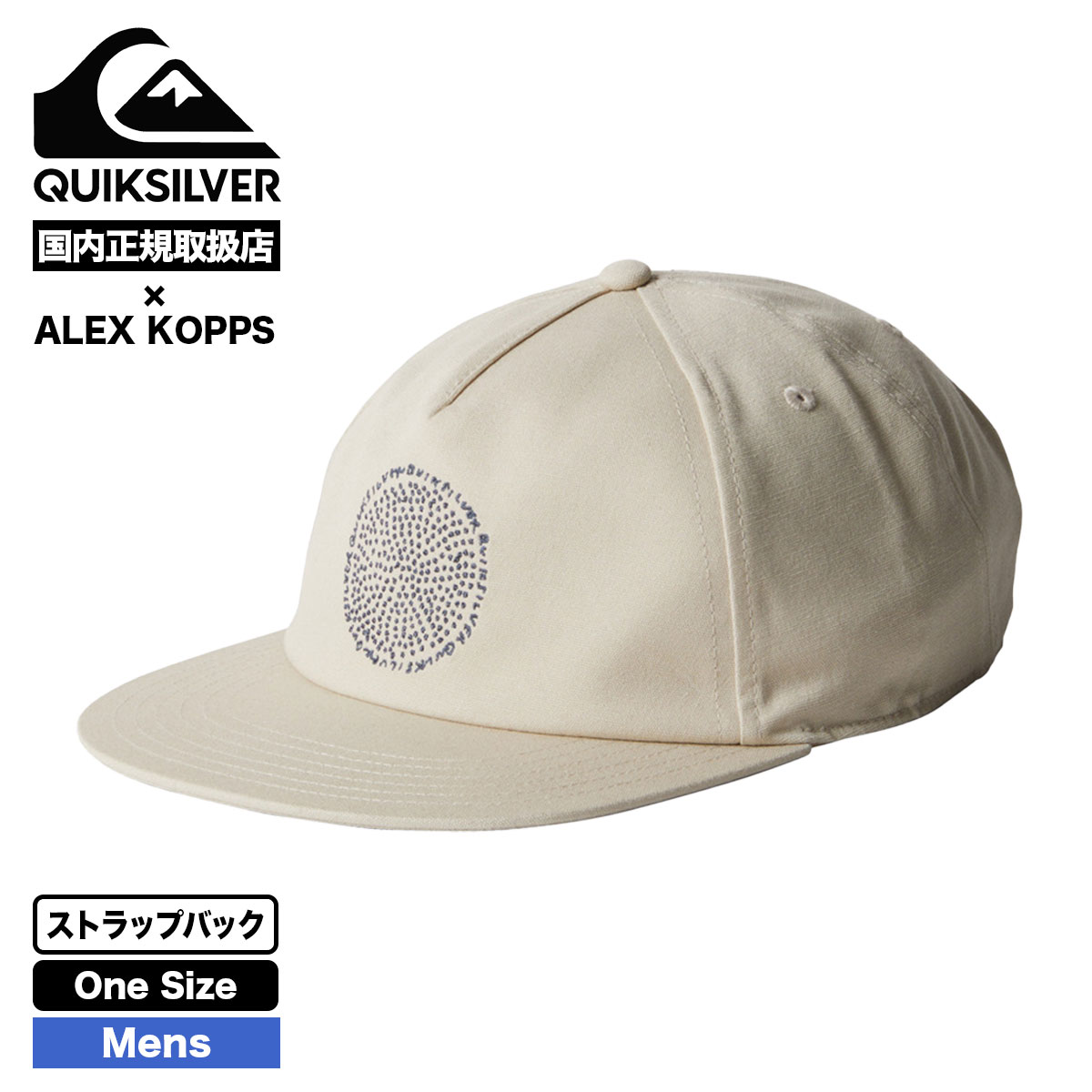 QUIKSILVER クイックシルバー キャップ 帽子 ALEX KOPPS CAP アレックス・コ...