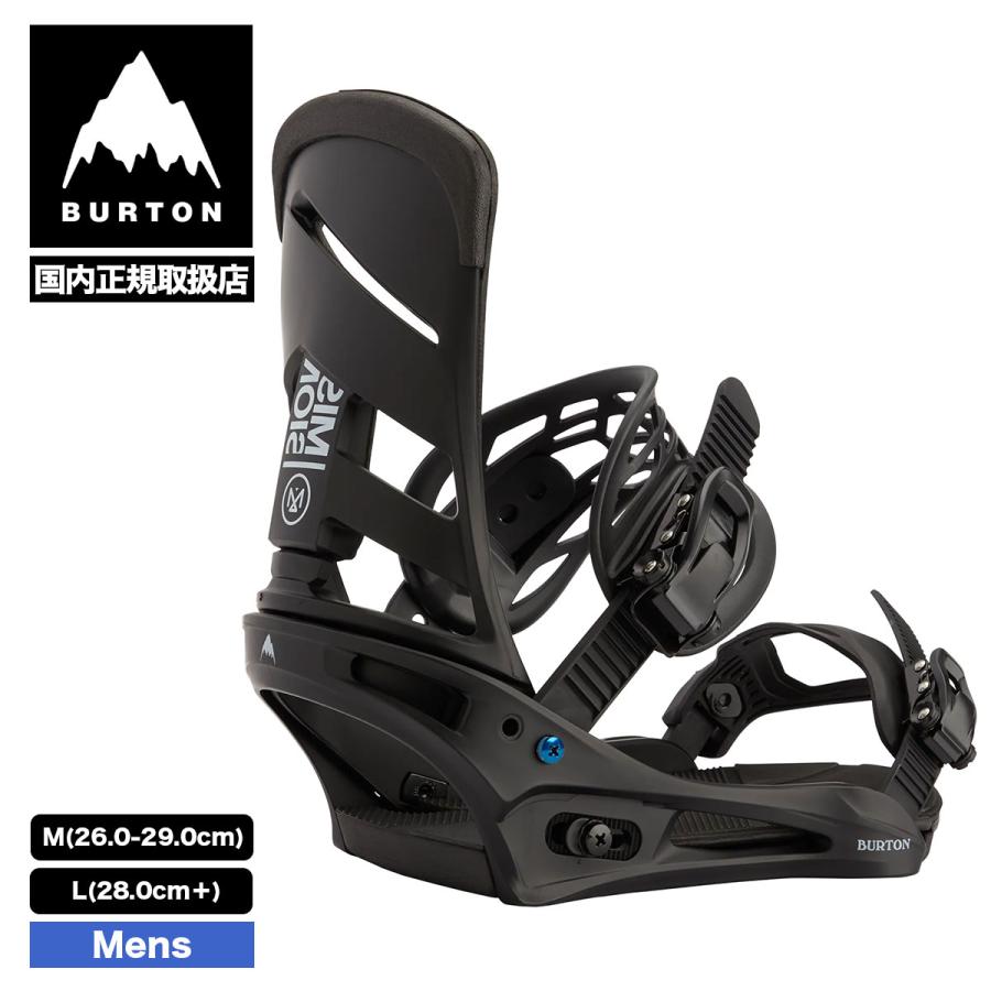 【SALE】 BURTON バートン ビンディング ミッション メンズ Re:Flex スノーボード バインディング スノボー 人気 ブランド 定番 | MISSION【10546107001】｜surfboard-skate-jack｜02