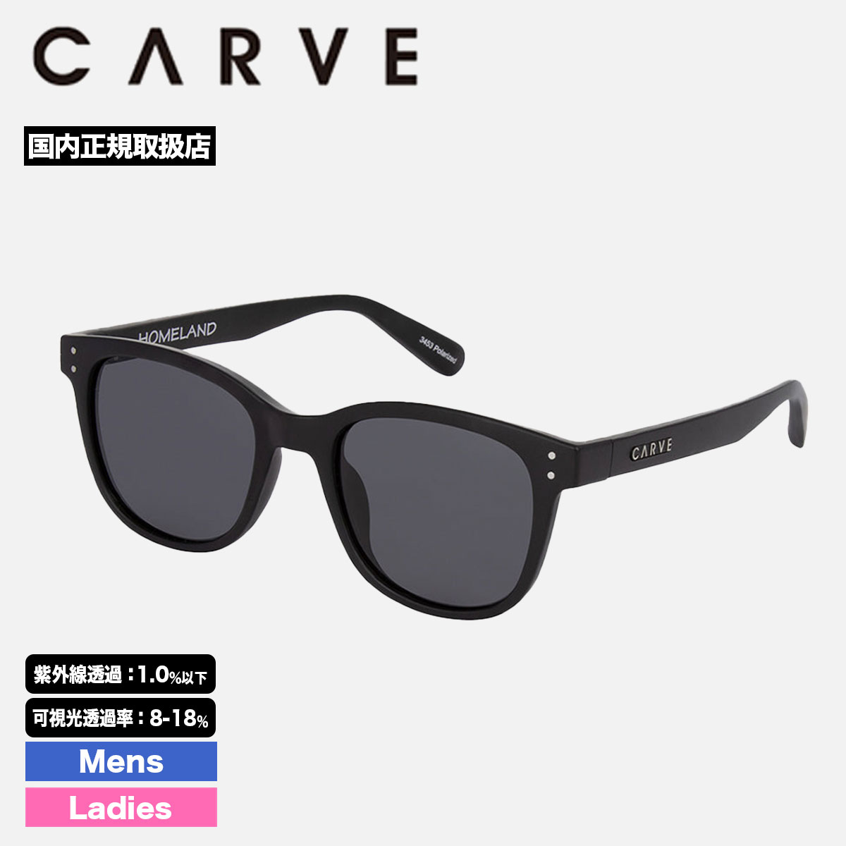 カーブ アイギア CARVE サングラス ホームランド メンズ レディース