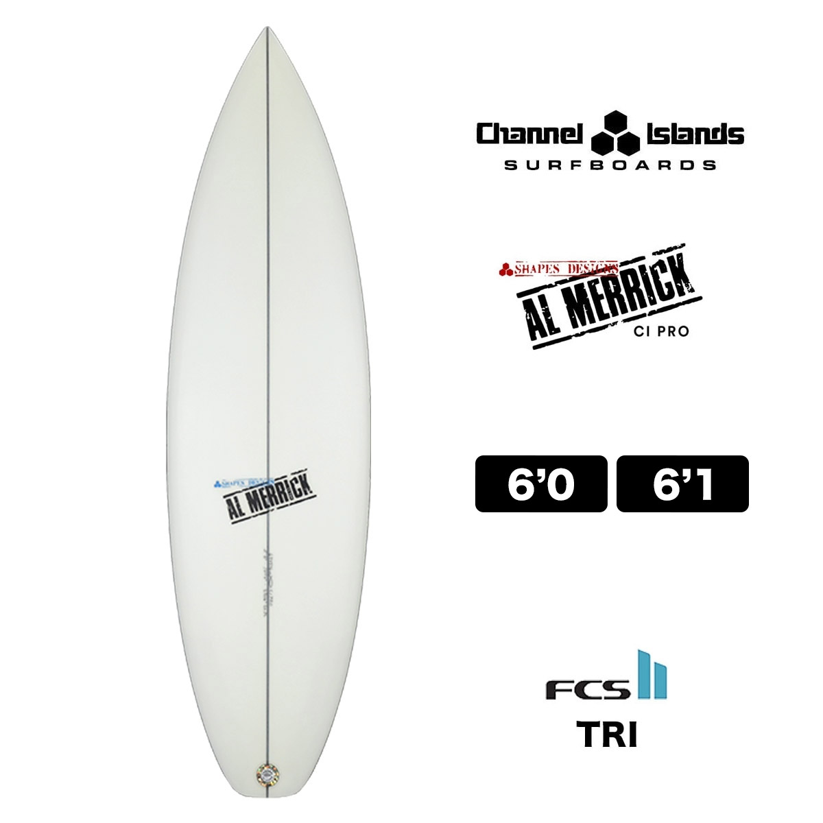 チャンネルアイランズ サーフボード シーアイ プロ サーフィン ショート surfboard Channel Islands CI PRO アルメリック 6.0 6.1 チャンネルアイランド 6'0 6'1｜surfboard-skate-jack｜02