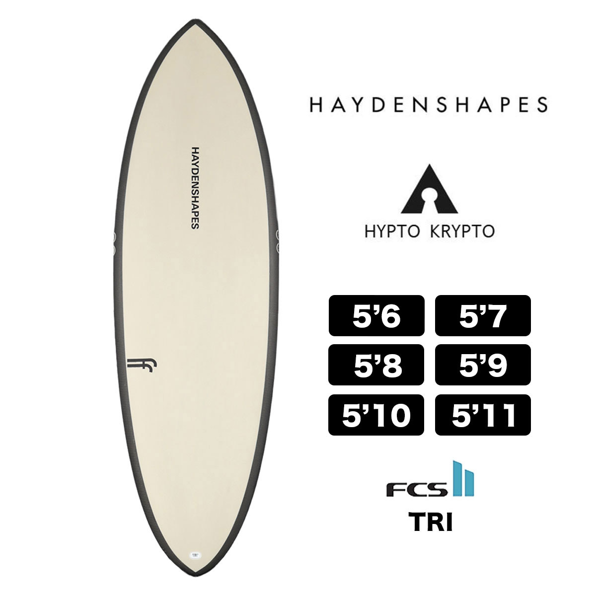 HAYDENSHAPES HYPTO KRYPTO 5.8/5.9/5.10/5.11 ヘイデン シェイプス