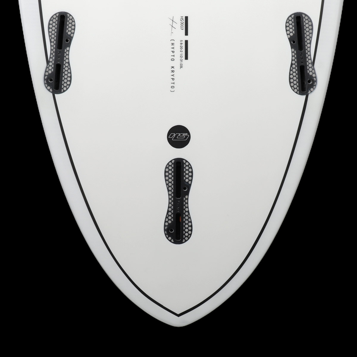 DHD Eclipse ショートボード ホワイト・ブラック MF ECLIPSE – DHD SURF JAPAN