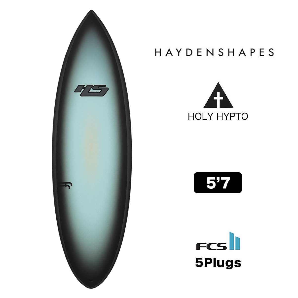 ヘイデンシェイプス　HS ブラックノイズ HAYDEN SHAPES サーフボード 2025】ヘイデンシェイプス