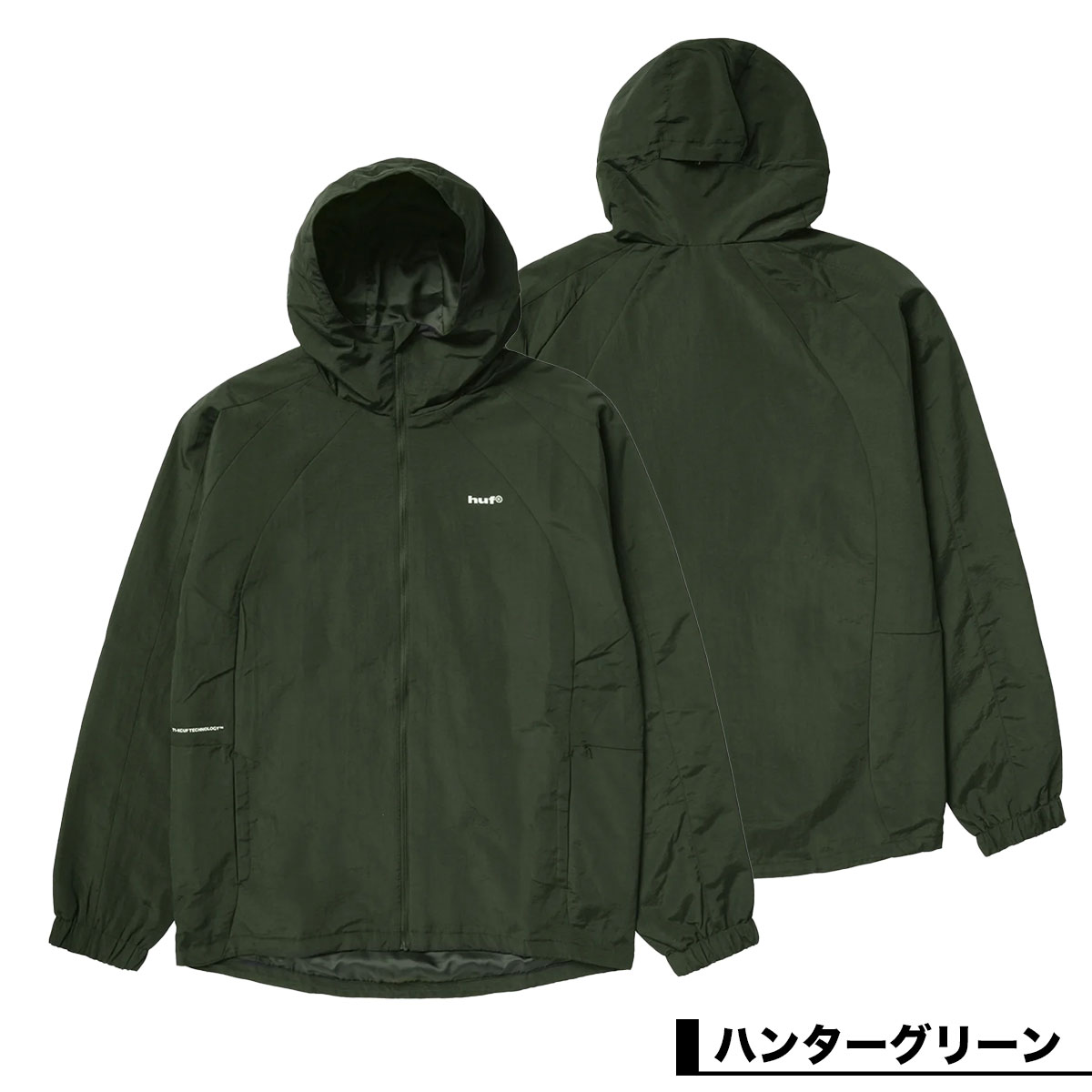 ジャケット・アウター HUF HOODED DOWN JACKET HUF X TAION CASCADE PACKABLE HOODED DOWN JACKET｜JACKETS