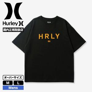HURLEY ハーレー メンズ 半袖Tシャツ トップス ロゴ 無地 シンプル オーバーサイズ 大きめ...