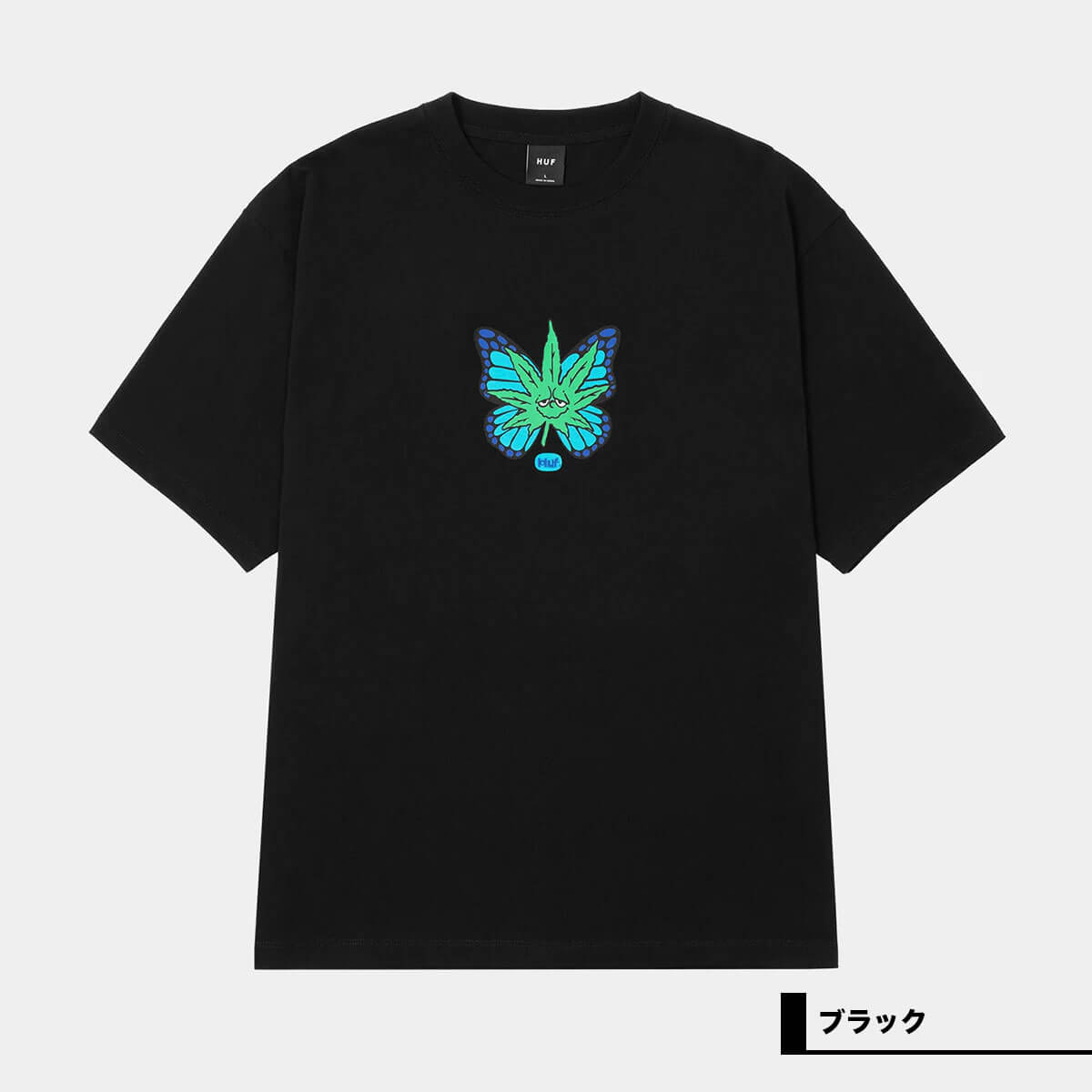 HUF（ハフ） メンズ Tシャツ 半袖 Green Buddy グリーンバディTシャツ