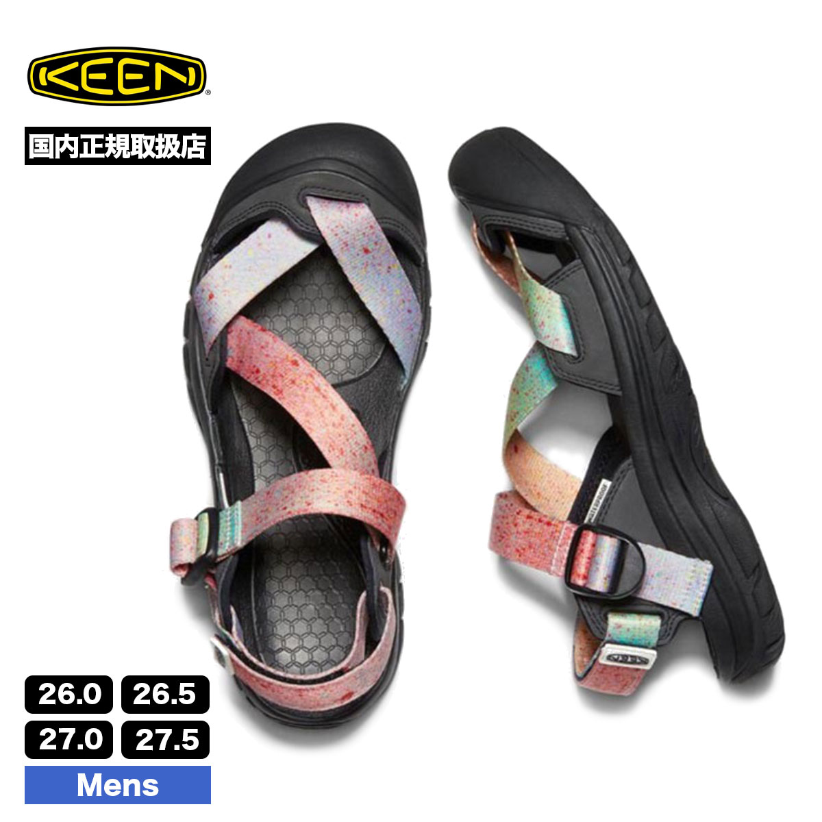 キーン KEEN メンズ サンダル ゼラポート2 コンフォート キャンプ アウトドア レジャー 国内正規取扱店 【1024696】