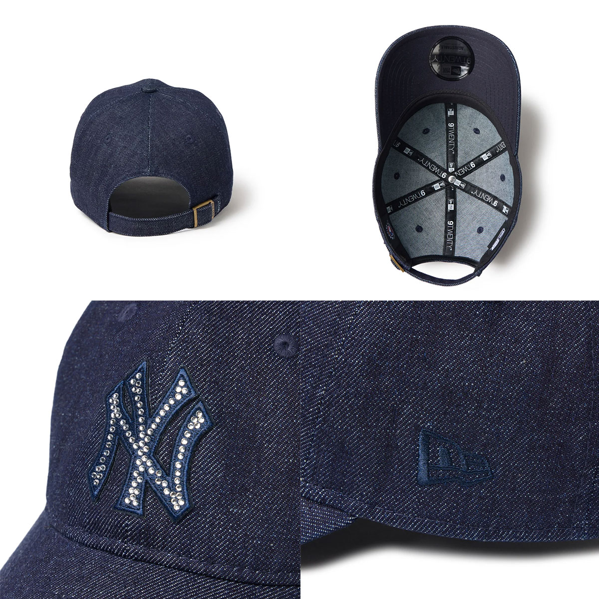 NEW ERA 9TWENTY Rhinestone ラインストーン メンズ キャップ