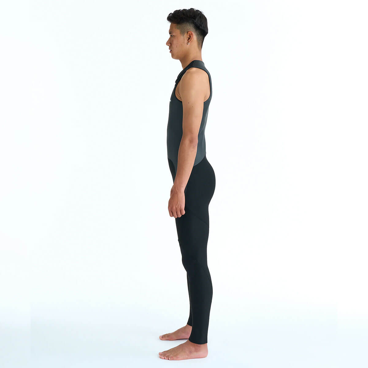 Quiksilver EVERYDAY SESSIONS 2.0 LONGJOHN 胸元ロゴ ディテール メンズウェットスーツ
