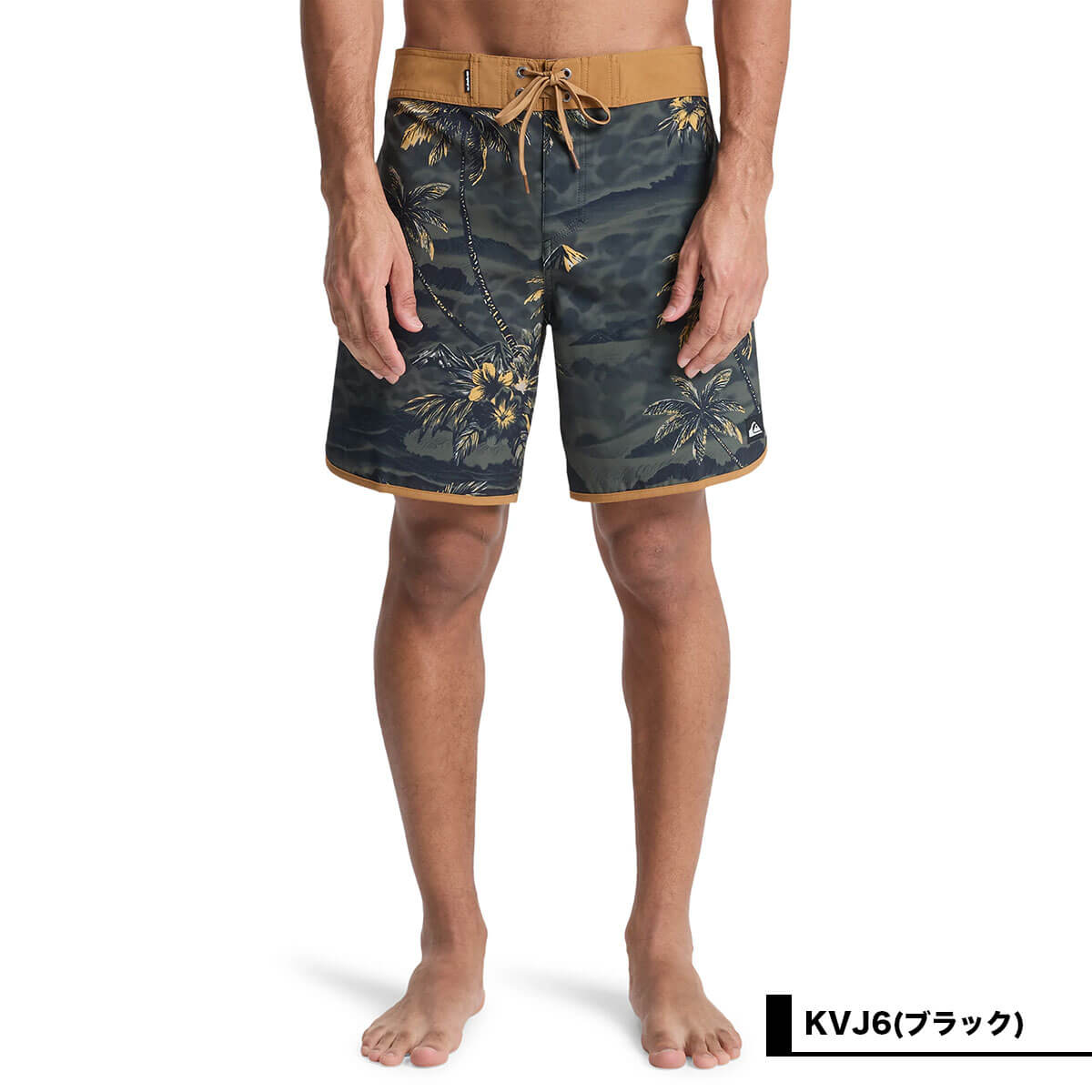 QUIKSILVER クイックシルバー メンズ  ボードショーツ サーフパンツ 水着 18インチ 夏 川 海 リゾート 正規取扱店 | SURFSILK SCALLOP 18【EQYBS04921】の画像