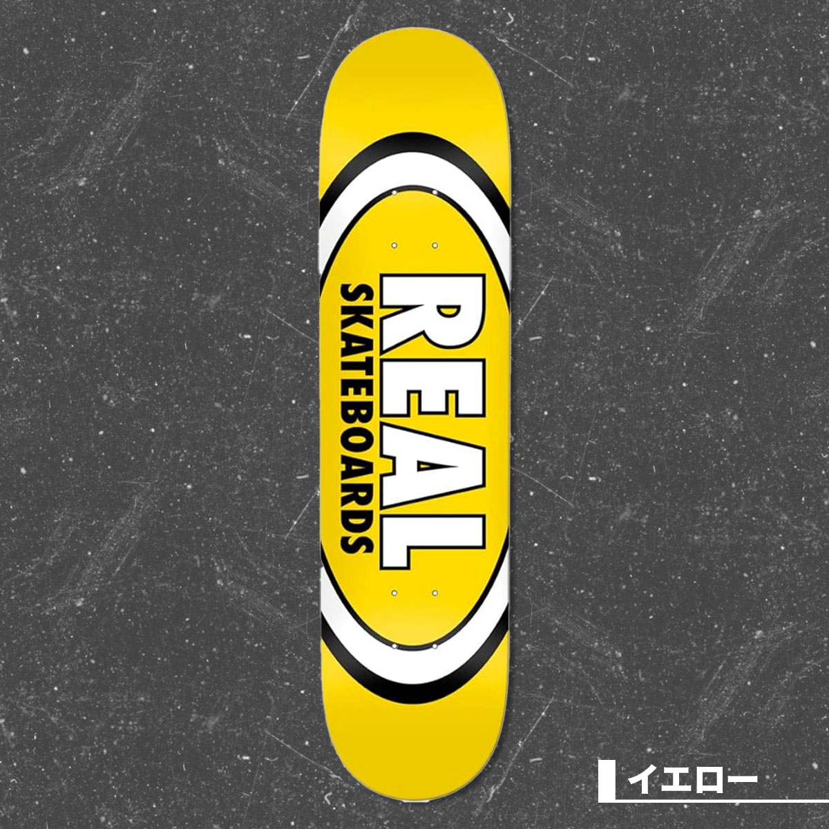 real skate デッキ Amazon | Real Team クラシックオーバルスケートボードデッキ