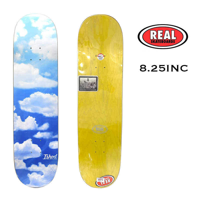 セール リアル スケートボード デッキ REAL SKATEBOARD スケボー スケートデッキ sk8 8.25インチ ISHOD SKY HIGH  DECK 【21930909】 :rl0aw-21930909:サーフボードスケート ジャック - 通販 - Yahoo!ショッピング