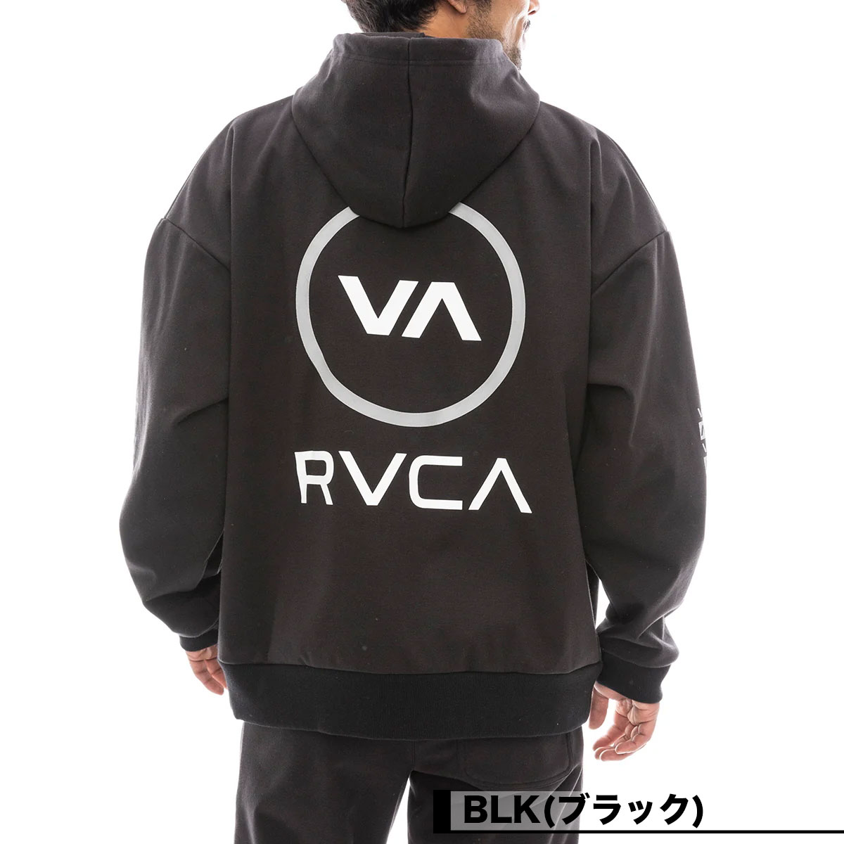RVCA（ルーカ） メンズ パーカー トップス 防風 撥水 バックロゴ 全3色