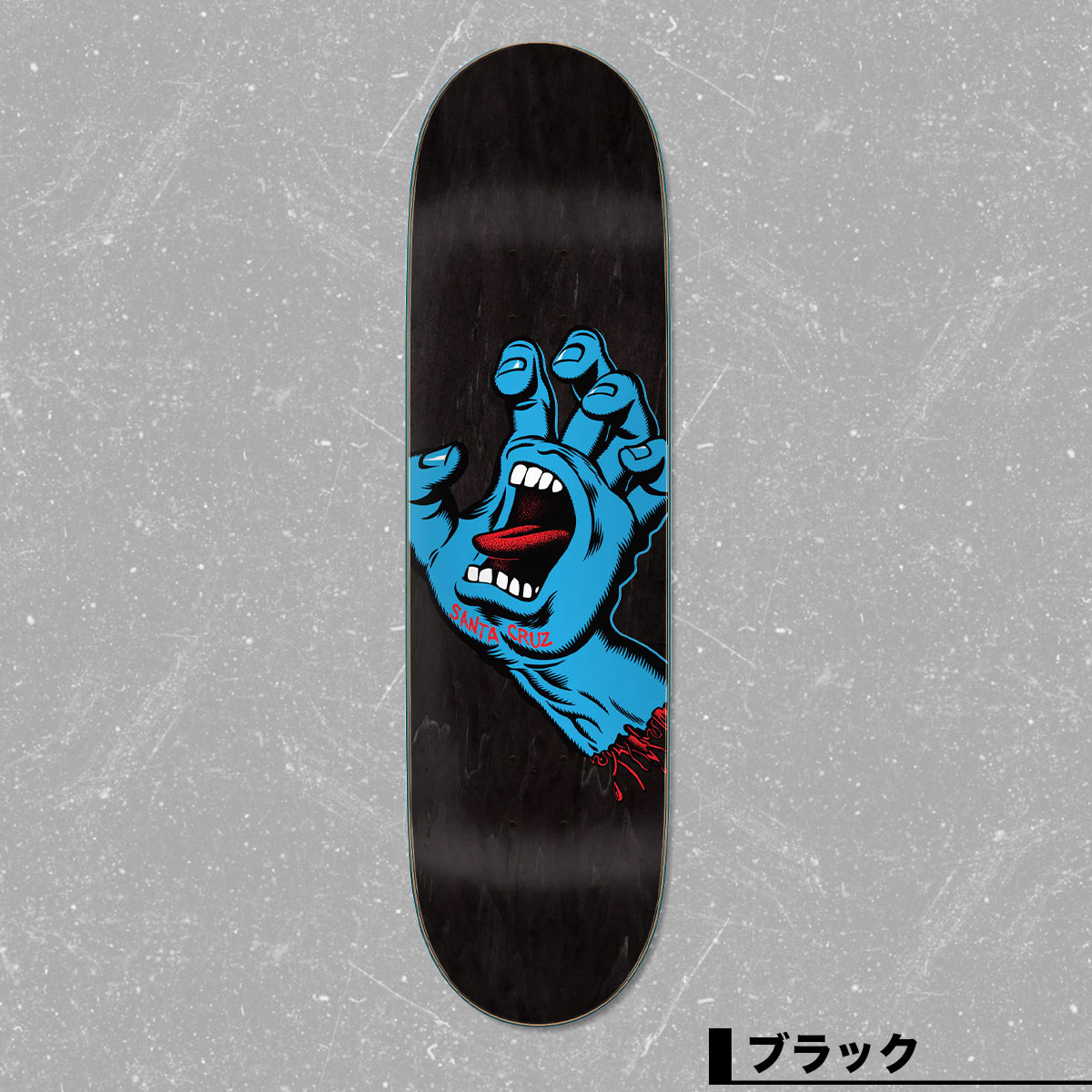 サンタクルーズ スケートボード デッキ スケボー ハンド ロゴ 7.75