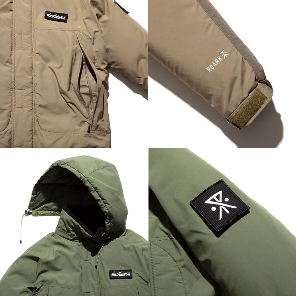 ROARK REVIVAL ロアーク モンスター ジャケット 中綿 ダウン メンズ 撥水 アウター ワイルドシングス コラボ | ROARK ×  WILDTHINGS - MONSTER JACKET【RJJ970】 : th3f-rjj970 : サーフボード&スケート ジャック - 通販 -  Yahoo!ショッピング