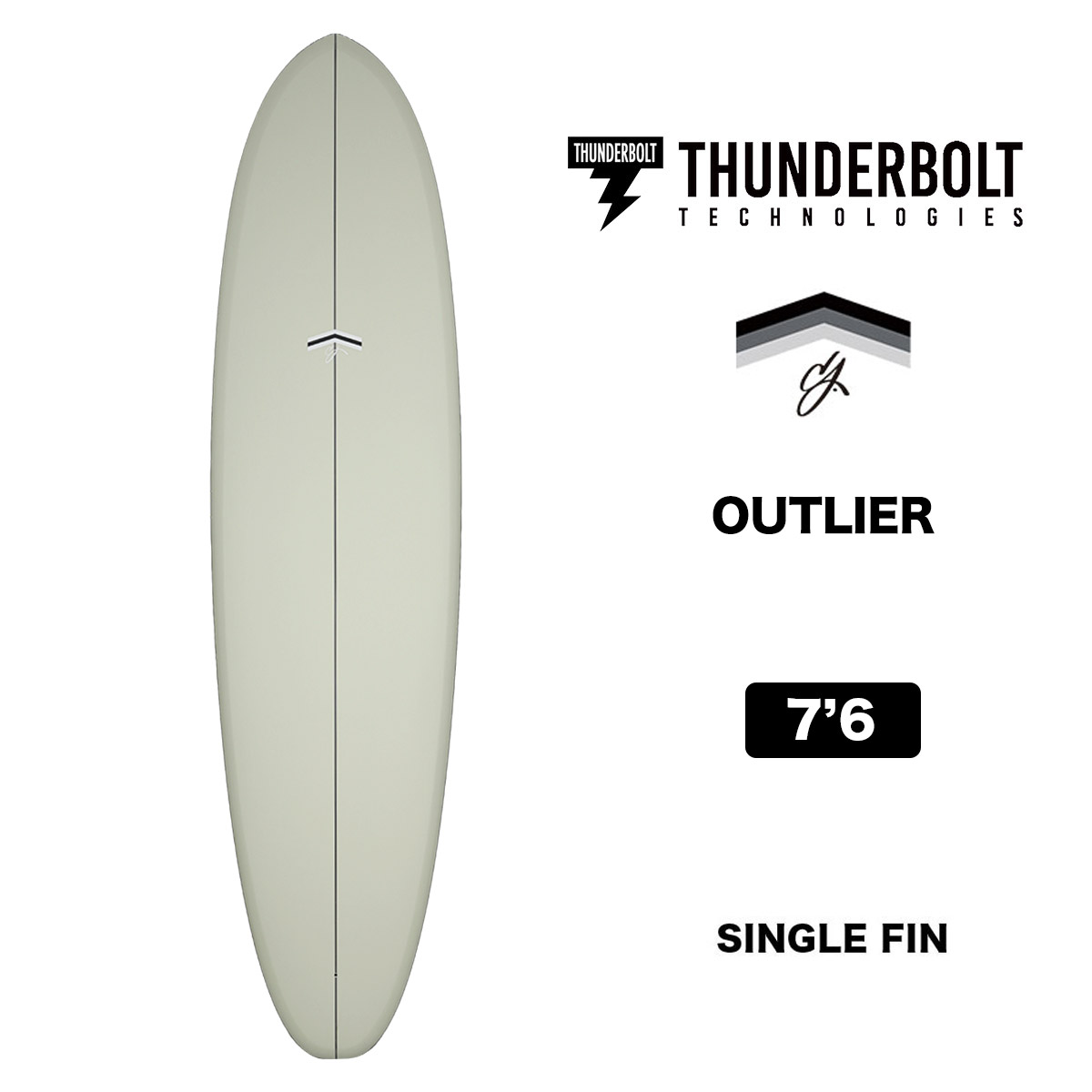 THUNDERBOLT TECHNOLOGIES ミッドレングス CJ OUTLIER 7.6