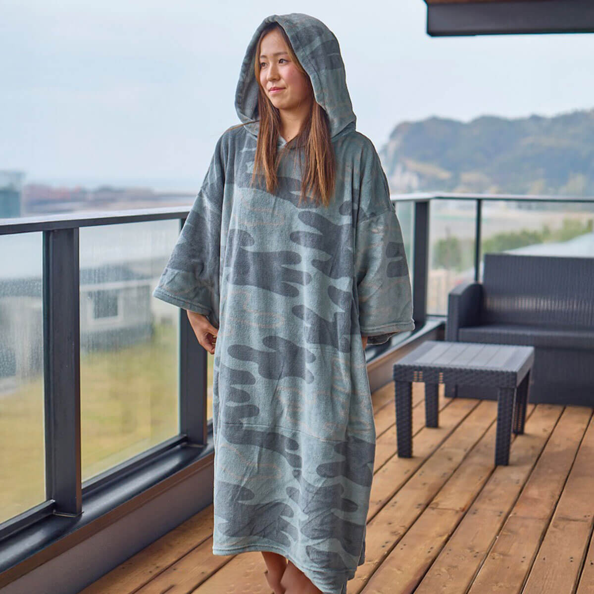 TOOLS TLS サーフポンチョ マイクロファイバー ツールス 着替え