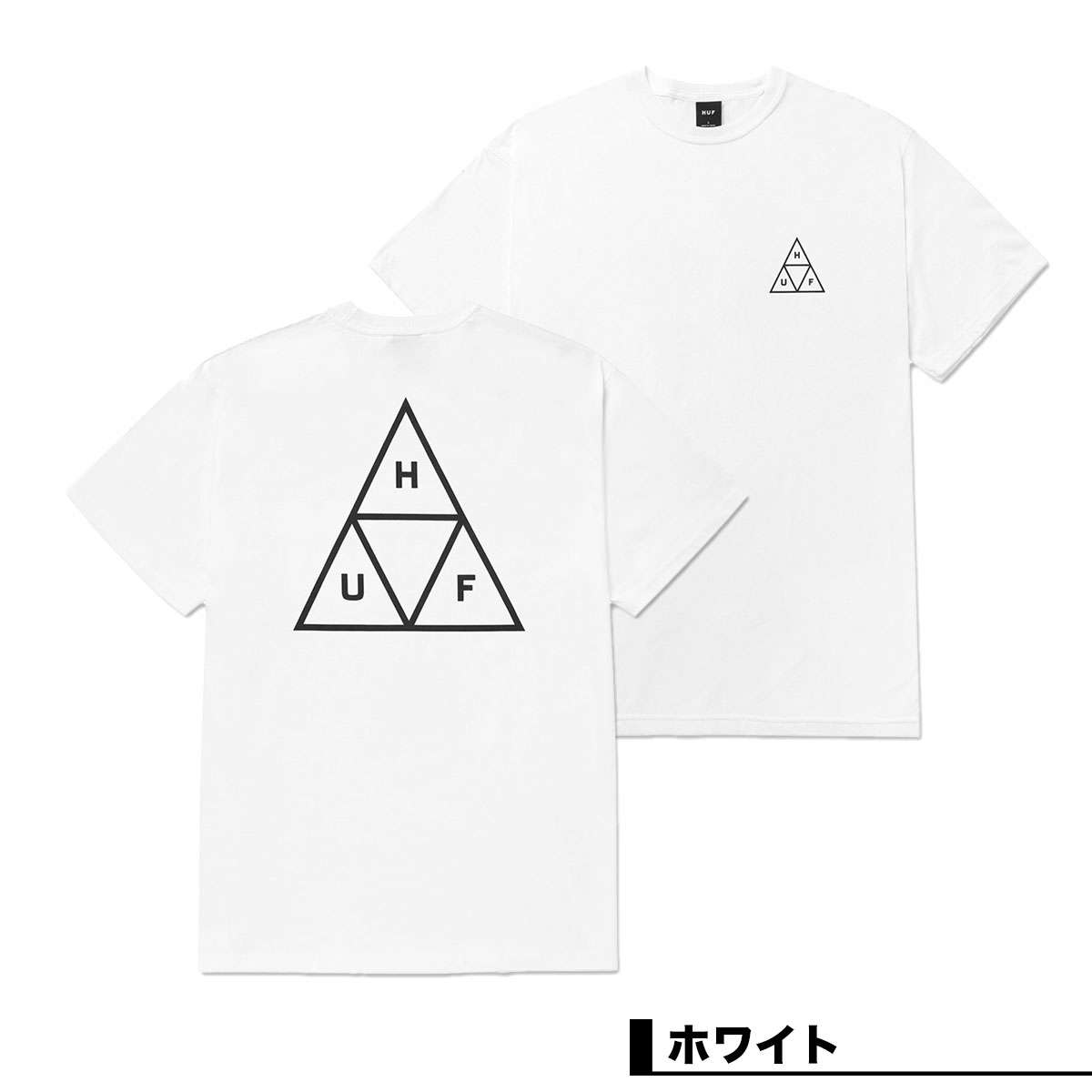 HUF ハフ 半袖 Tシャツ メンズ レディース ティーシャツ バック 