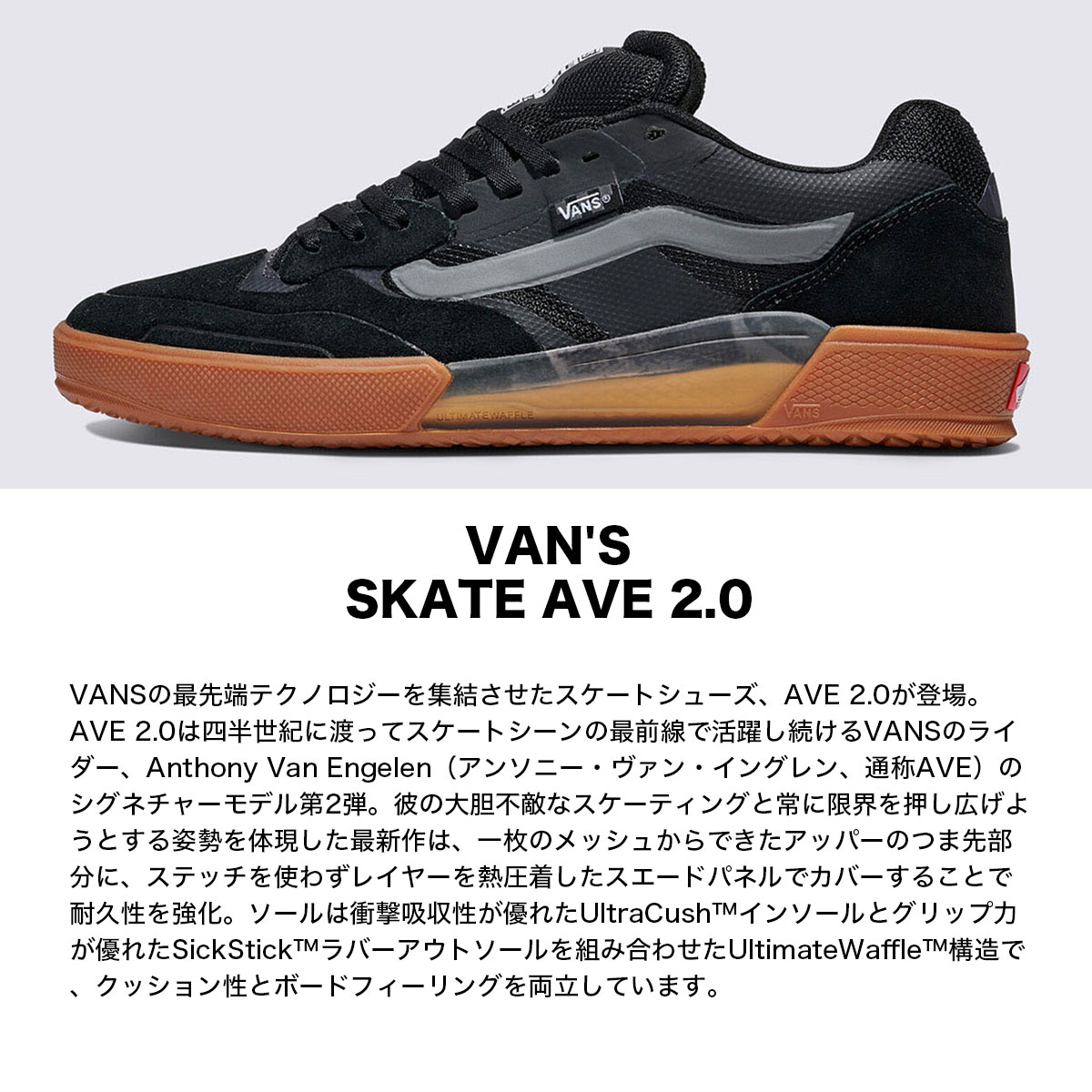 VANS ヴァンズ バンズ スニーカー メンズ ローカット ブラック