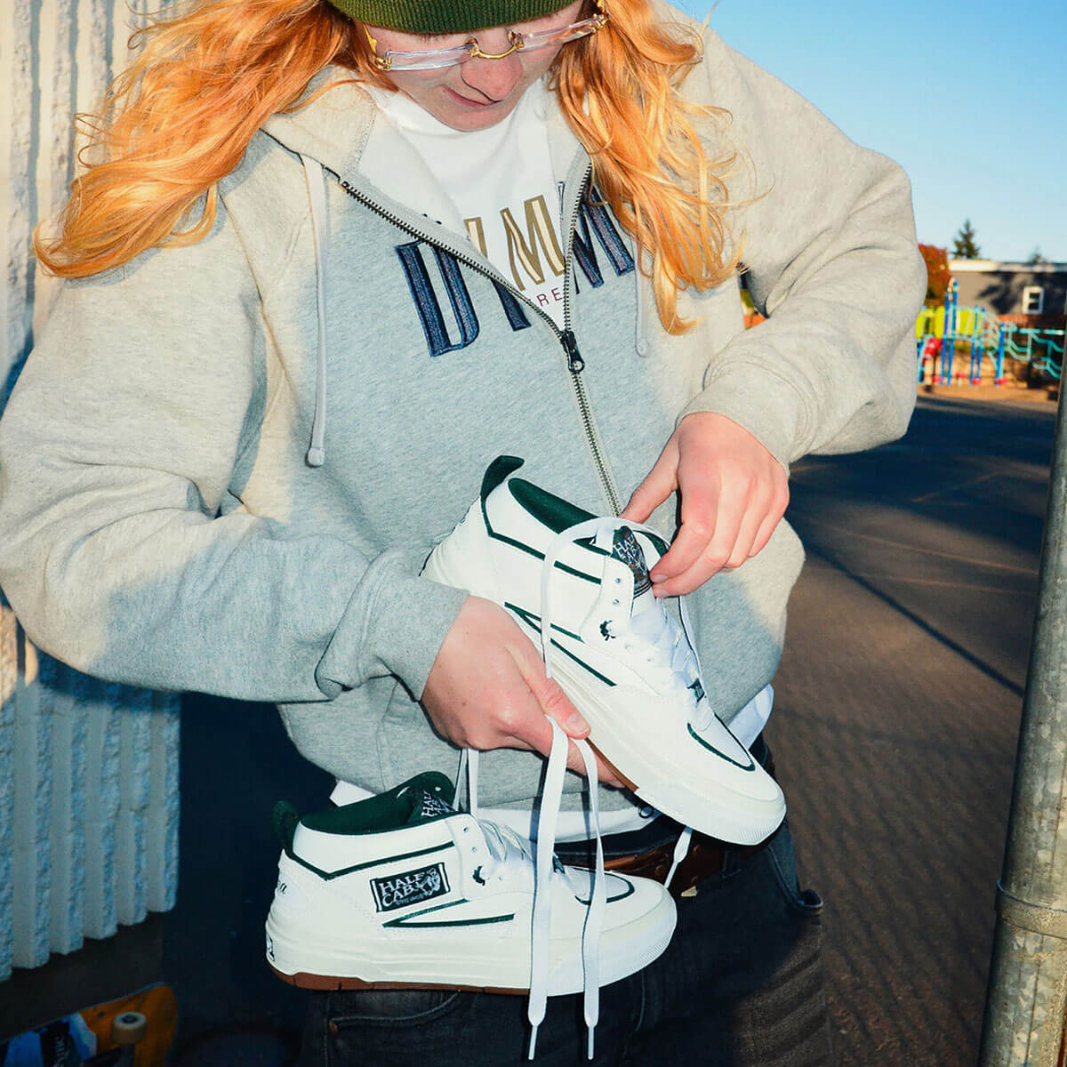 VANS（ヴァンズ） バンズ スニーカー メンズ ハーフキャブ ネイビー