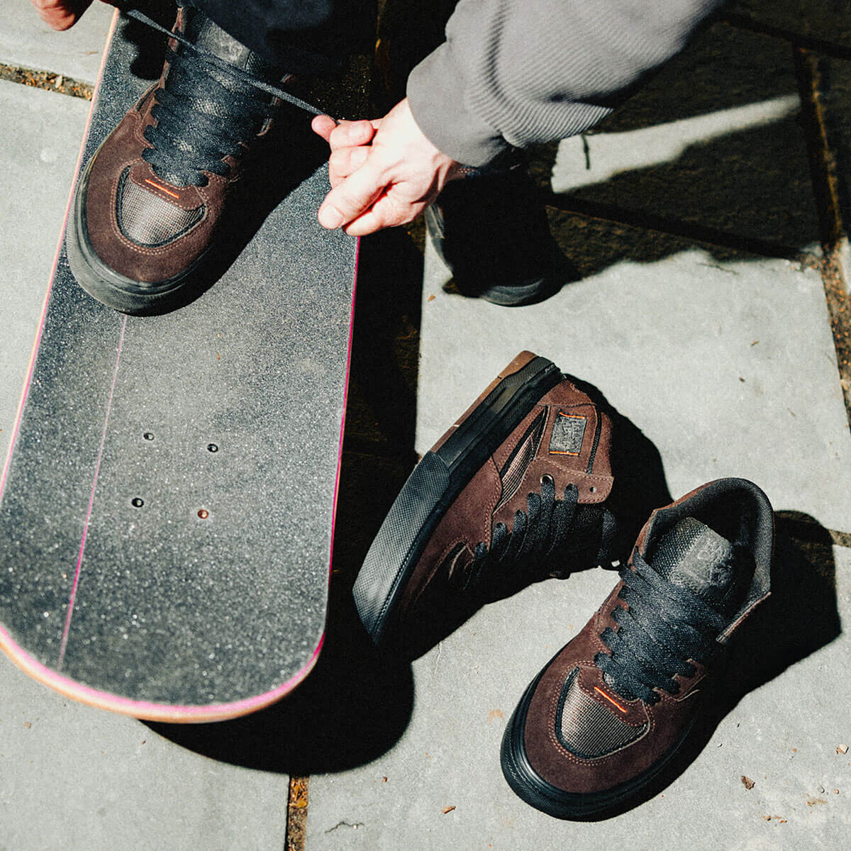 VANS Skate Half Cab Wafflecup 着用イメージ