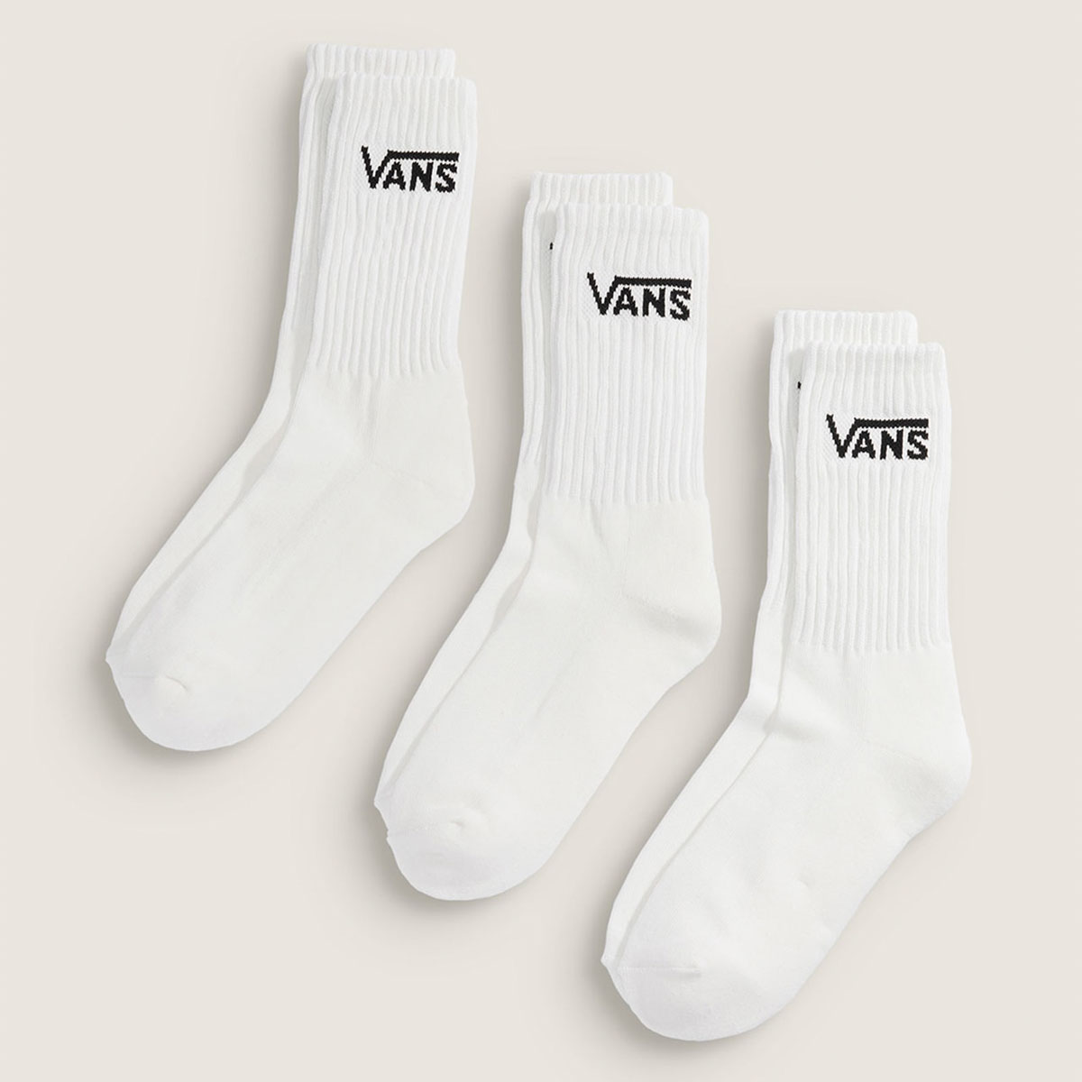VANS（ヴァンズ） バンズ メンズ クルーソックス 靴下 3足セット お得