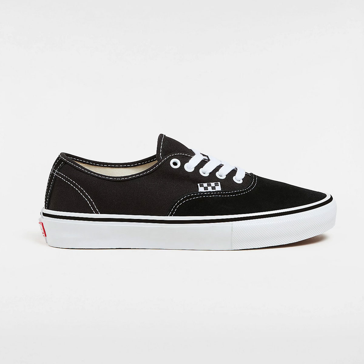 VANS SKATE AUTHENTIC サイドロゴとステッチ ディテール