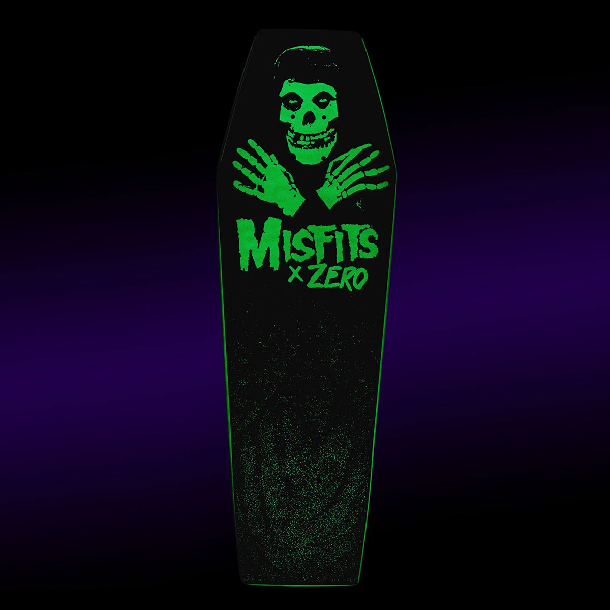 ZERO ゼロ スケートボード スケボー デッキ 9.5inch ZERO×MISFITS