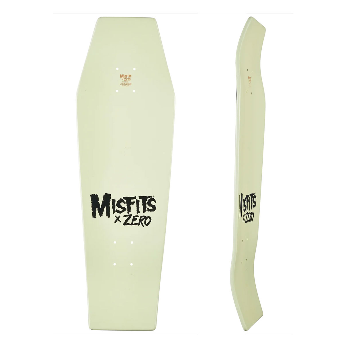 ZERO ゼロ スケートボード スケボー デッキ 9.5inch ZERO×MISFITS