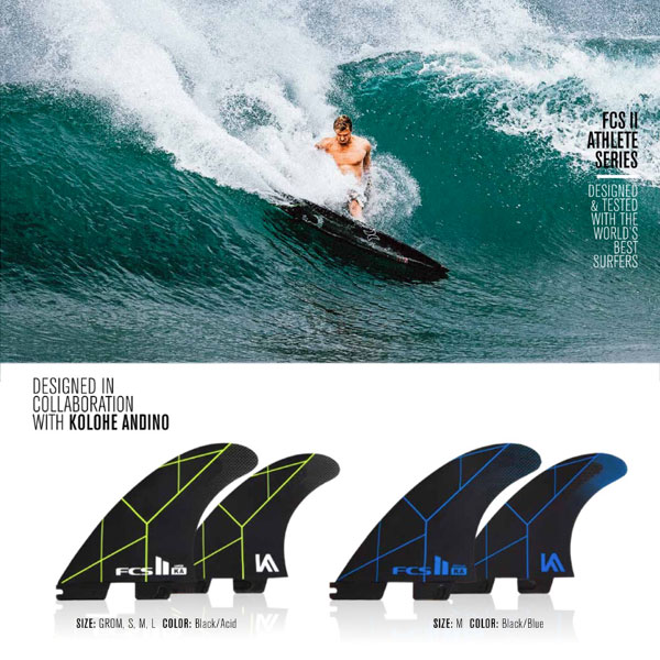 送料無料 FCS2 エフシーエス トライフィン KOLOHE ANDINO コロヘアン